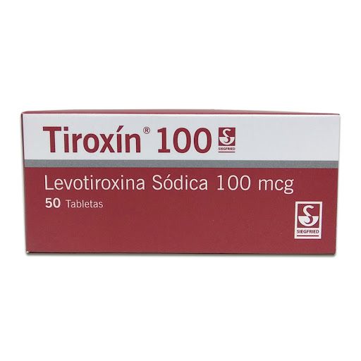 Tiroxin 100Mcg x 50 Tabletas