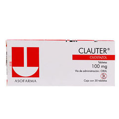 CLAUTER TABLETAS 100 mg CAJA CON 30