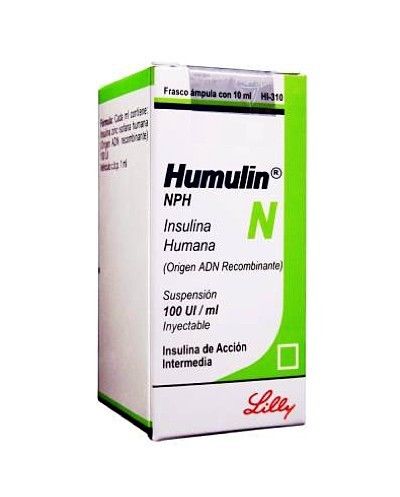 Humulin N 100 Ui/mL 1 Vial 10 mL