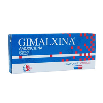 GIMALXINA CAPSULAS 500 mg CAJA CON 12