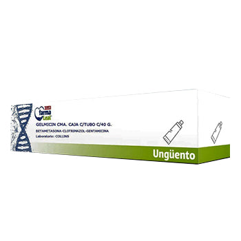 GELMICIN CREMA 0.05 g/0.10 g/100.00 g CAJA CON TUBO CON 40 g