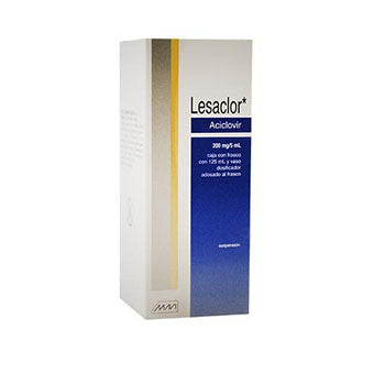 LESACLOR SUSPENSION 200 mg/5mL FRASCO CON 125 mL