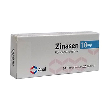 ZINASEN 10 mg x 20 comprimidos