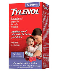 TYLENOL SABOR CEREZA 100 mg