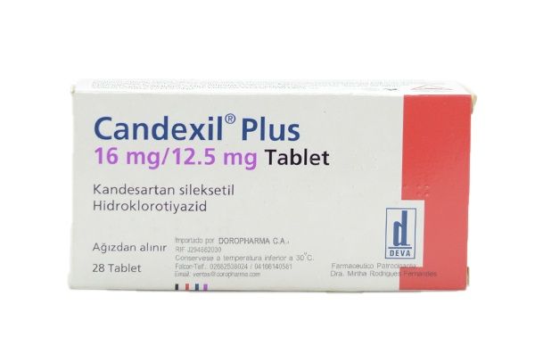 Candexil Plus 16 mg/12,5 mg x 28 Tabletas