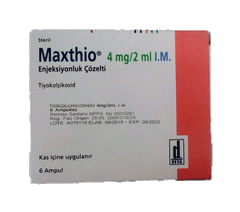 Maxthio 4mg/2mL x 6 Ampollas I.M