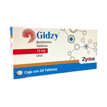 GIDZY TABLETAS 16 mg CAJA CON 20