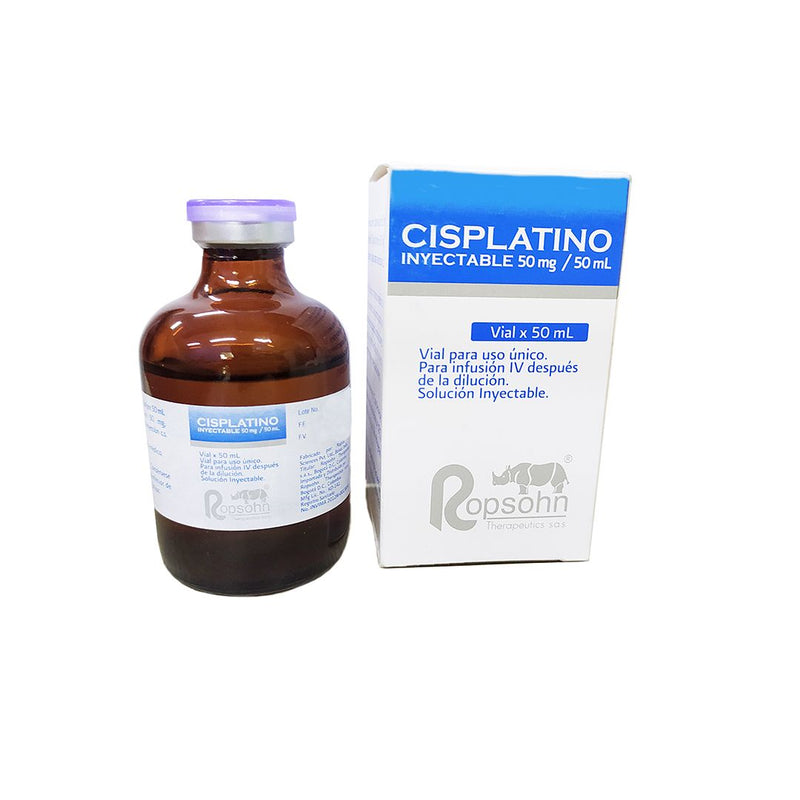 Cisplatino 50 mg/50 mL Amp I.V.