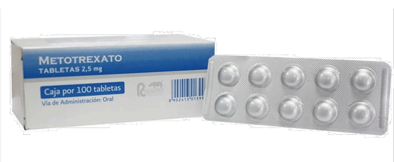 Metotrexato 2,5 mg Blister x 10 Tabletas