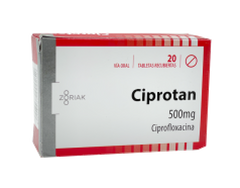 Ciprotan 500mg 20 Tabletas