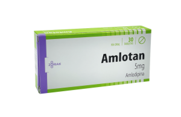 AmLotan 5mg x 30 Tabletas