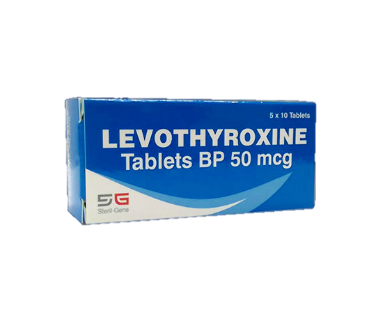 Levotiroxina Sg 50Mcg x 50 Tabletas