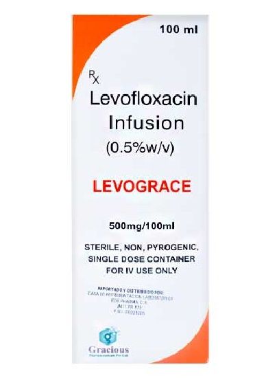 Levofloxacina 0,5% 500mg/100mL