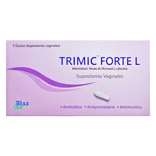 Trimic Forte L x 7 Óvulos (Supositorios Vaginales)