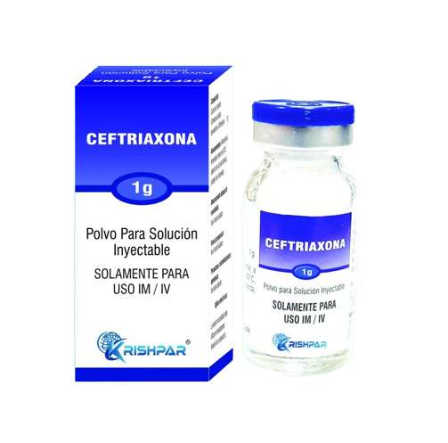 Ceftriaxona Polvo/Solucion Inyectable Im/Iv 1g