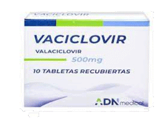 Valaciclovir 500 mg x 10 Tabletas