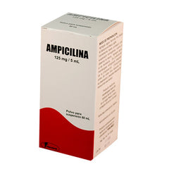 AMPICILINA 125 mg x 60 mL (TRINOMED)