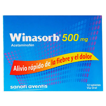 WINASORB 500 mg x 12 tabletas