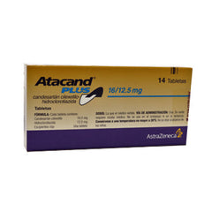 ATACAND PLUS 16 mg/12.5 mg x 14 COMPRIMIDOS -8013
