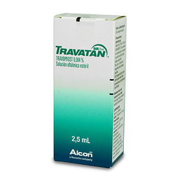 TRAVATAN 0.004 mg/2.5 mL