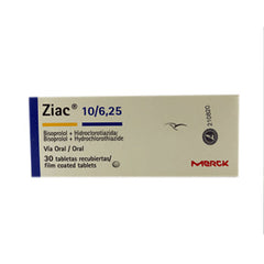 ZIAC 10/6.25 mg x 30 TABLETAS -52193