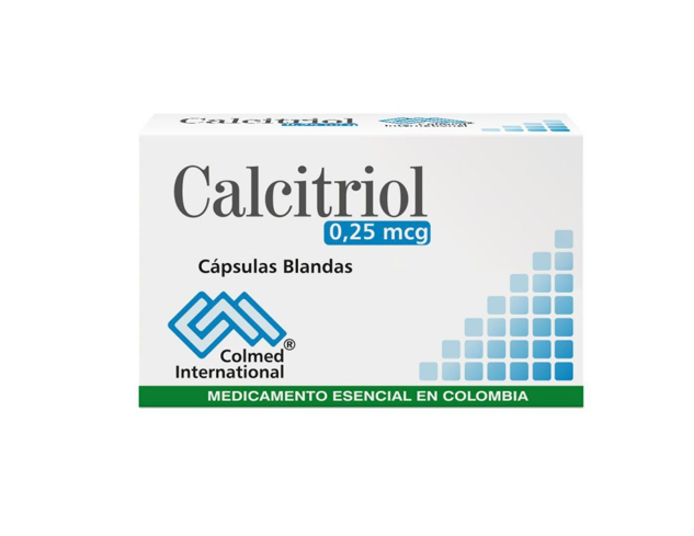 Calcitriol 0,25 Mcg 10 Capsulas Blandas