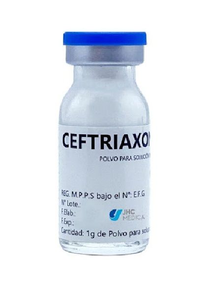 Ceftriaxona Jhc Medica I.V./I.M. 1 g