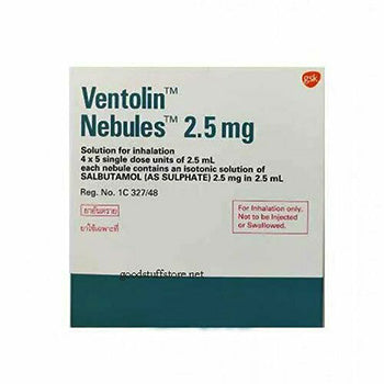 VENTOLIN NEBULES 2.5 mg/2.5 mL